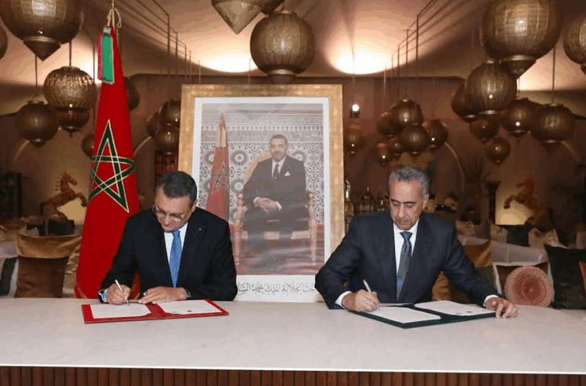  عبد اللطيف حموشي، يوقع اتفاقية تعاون مع المدير العام لمجموعة رونو المغرب