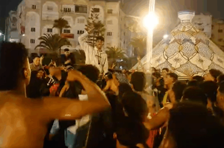  احتفالية كبرى بمدينة اسفي ابتهاجا بفوز فريق أولمبيك آسفي بالكأس العرش
