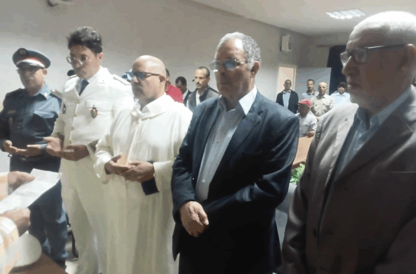 جماعة دار السي عيسى …..مراسيم الاستماع للخطاب الملكي السامي بمناسبة عيد العرش المجيد الذي يصادف الذكرى السادسة والعشرين لتربع جلالته على عرش أسلافه المنعمين