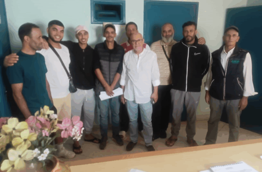  ميلاد الجمعية الحسنية لحراس مراكب الصيد الساحلي بالجر بميناء اسفي.