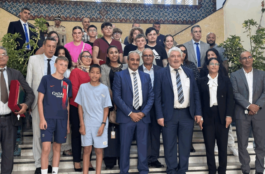 وفد فرنسي برئاسة فريديريك كوفيلييه (M. Frédéric Cuvillier) ، عمدة مدينة بولوني سور مير يجري لقاءات التواصلية باسفي