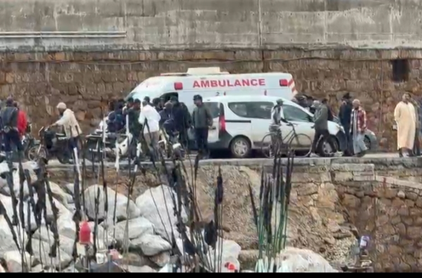  انتشال جثة “سبعيني” من حوض ميناء آسفي في سياق فيضانات المدينة العتيقة