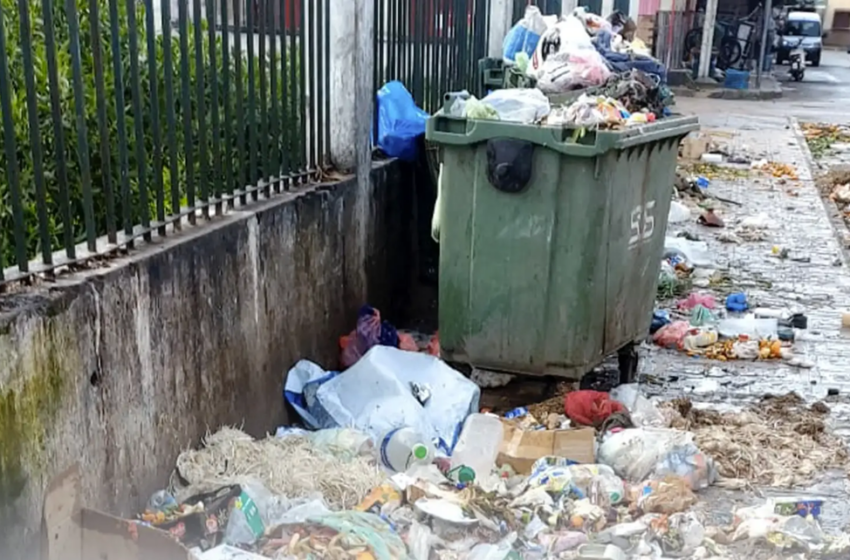  ارتفاع كمية نفايات المنزلية باسفي ورميها بالشارع العام يهدد صحة المواطن