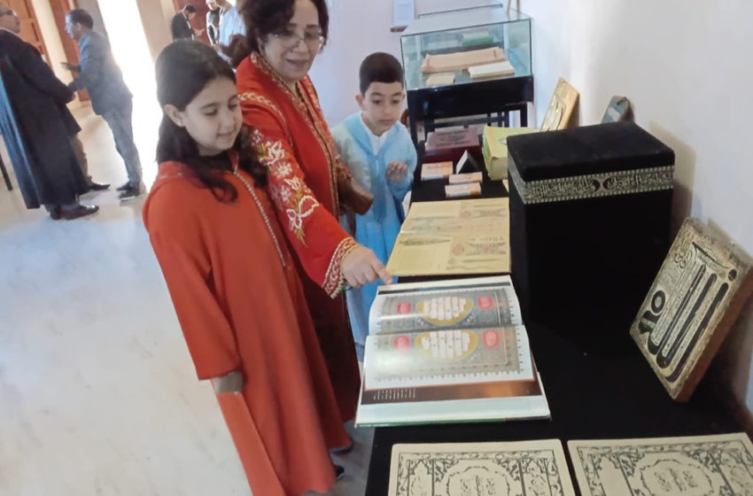  سفر عبر الزمن لاكتشاف جهود المغاربة عبر العصور في خدمة كلام الله كتابة وطباعة وزخرفة بالنسخة الثانية لمعرض اسفي تحت شعار ” القران الكريم من الخطوط إلى المطبوع”