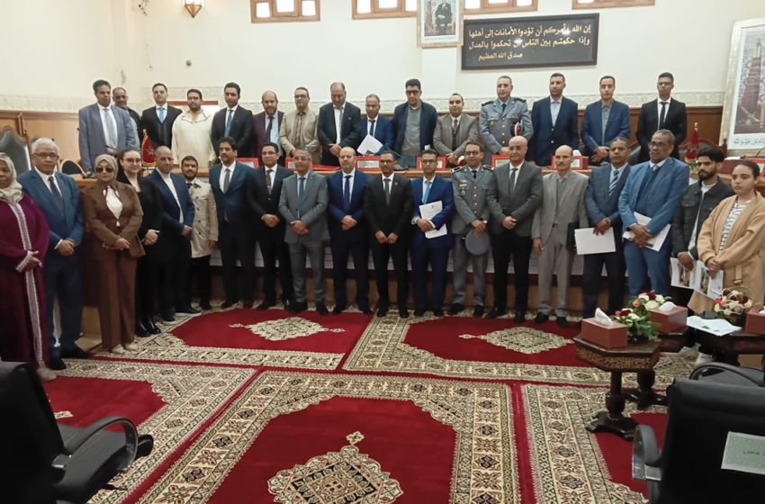  ندوة علمية بالمحكمة الابتدائية بآسفي تحت عنوان “الاليات والمجهودات المؤسساتية ودورها في الحد من ظاهرة حوادث السير”