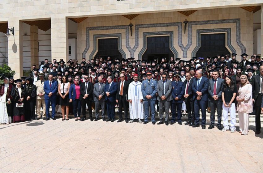  المدرسة الوطنية للعلوم التطبيقية بآسفي تواصل صناعة الكفاءات الهندسية بتخرج 203 مهندسات ومهندسي دولة من فوجها التاسع عشر
