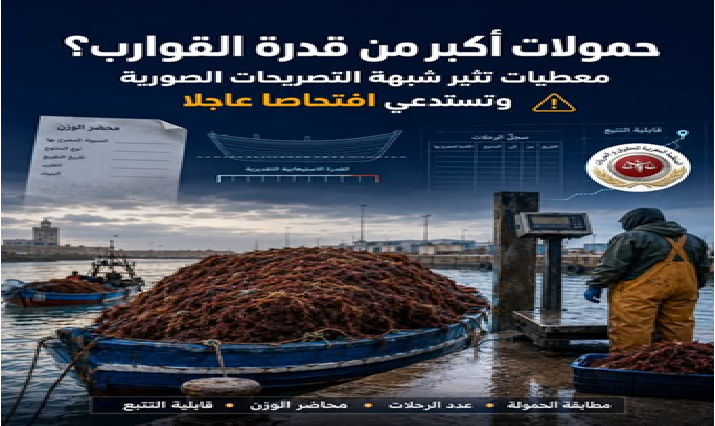  حمولات الطحالب البحرية تحت المجهر.. مصدر حقوقي يطالب بافتحاص التصريحات وحماية حقوق الغطاسين