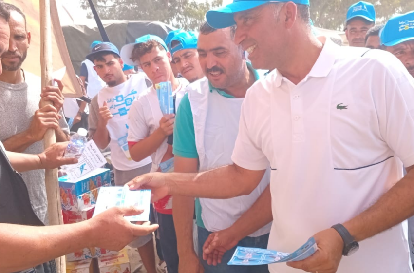  من قلب لبخاتي.. رشيد صابر يقود تعبئة الأحرار ويضع معركة 23 شتنبر على صفيح ساخن